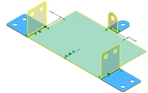 how to bend sheet metal into a box solidworks|how to use sketched bend.